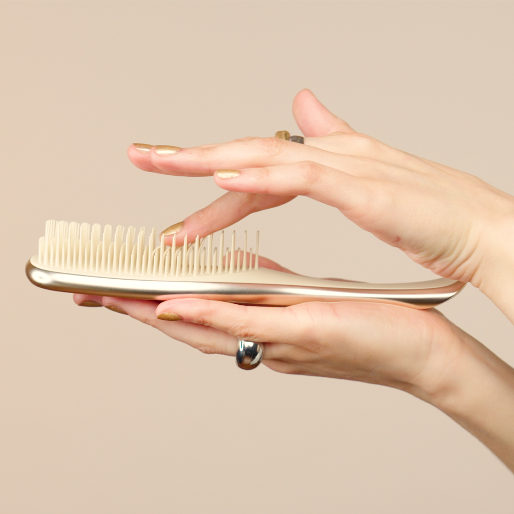 Tangle Teezer The Ultimate Detangler Chrome Neo Gold - Щітка для волосся колір золотистий - фото №4